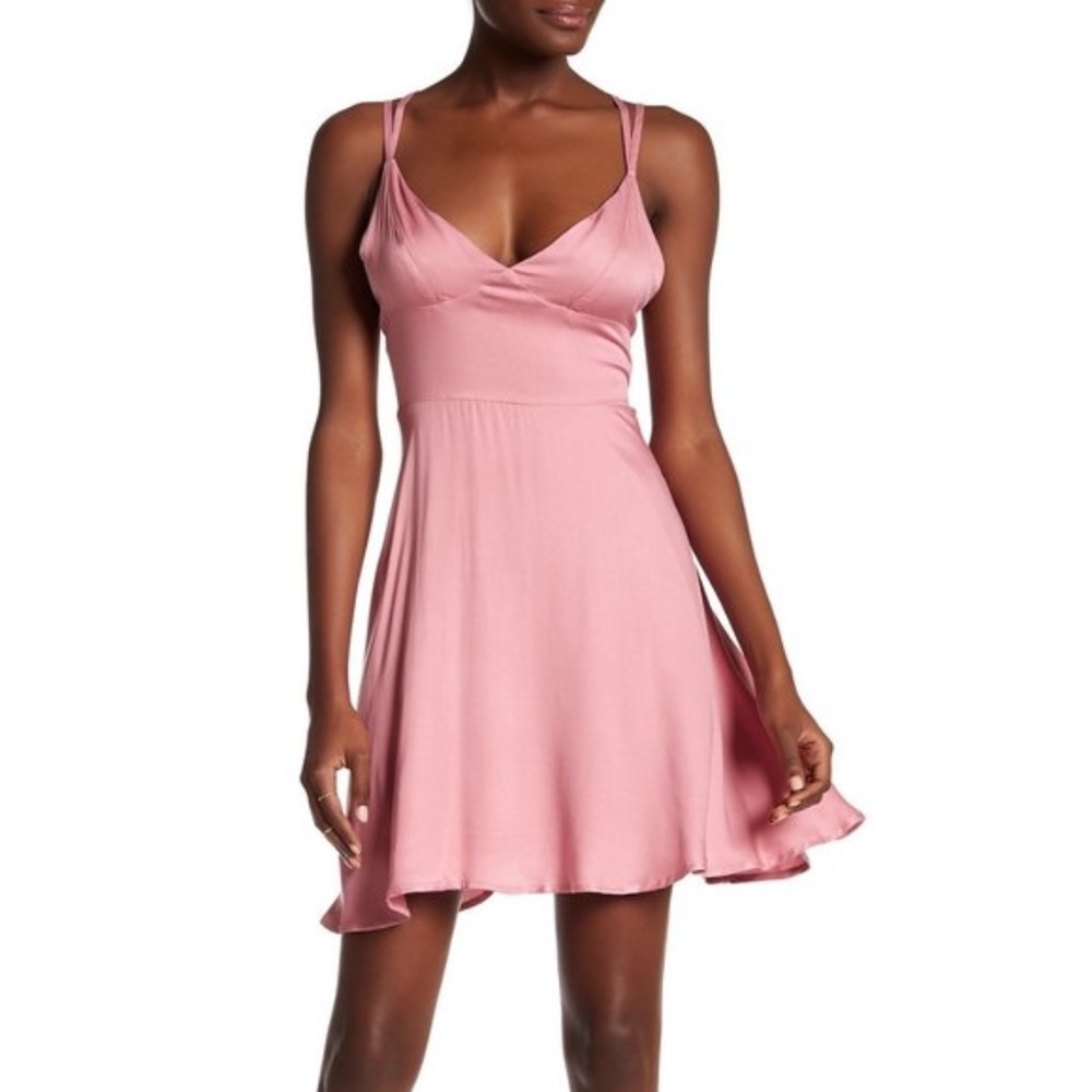Dance and Marvel V-Neck Flare Dress